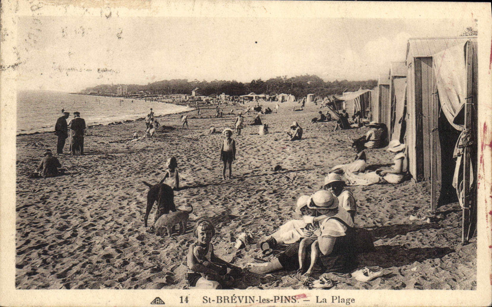 CPA St Brevin les Pins La Plage 