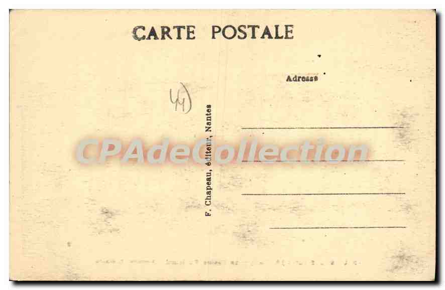 CPA La Baule sur Mer L I Le Casino Municipal  — Rückseite