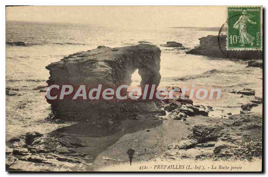 CPA Prefailles L Inf La Roche Percée