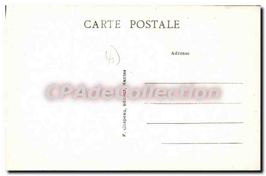 CPA Batz Loire Inf La Tour St Guenole De la plateforme à la base de la lanterne on jouit d'un magnif — Verso