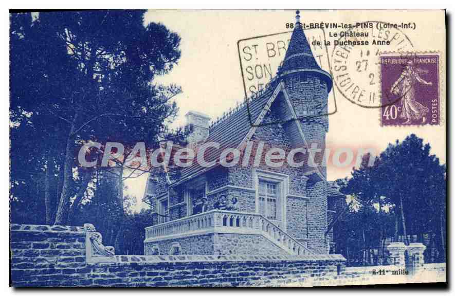 CPA St Brevin les Pins La Chateau de la Duchesse Anne 