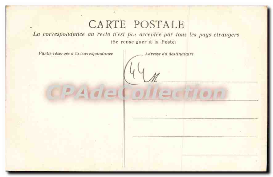 CPA Guerande Loire Inf porte Vannetaise  — Rückseite