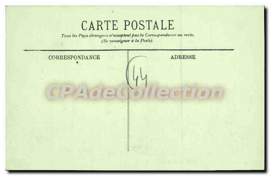 CPA Guerande La Place St Michel  — Rückseite