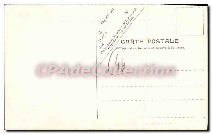 CPA Guerande Les Remparts et ses fossés  — Rückseite