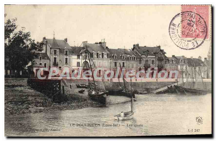 CPA Le Pouliguen L Inf Les quais 