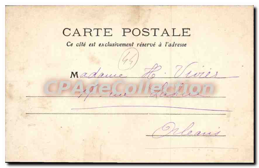 CPA Pornic Loire Inferieure Le Port  — Rückseite
