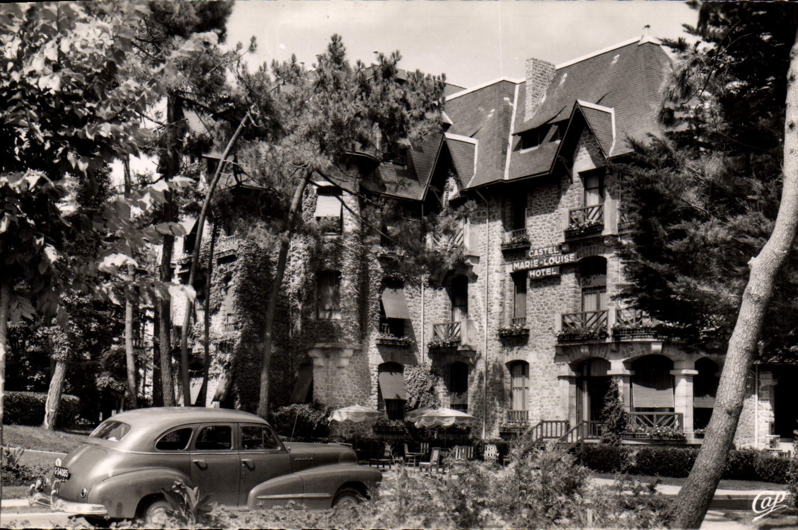 CPA La Baule Hotel Castel Marie Louise 