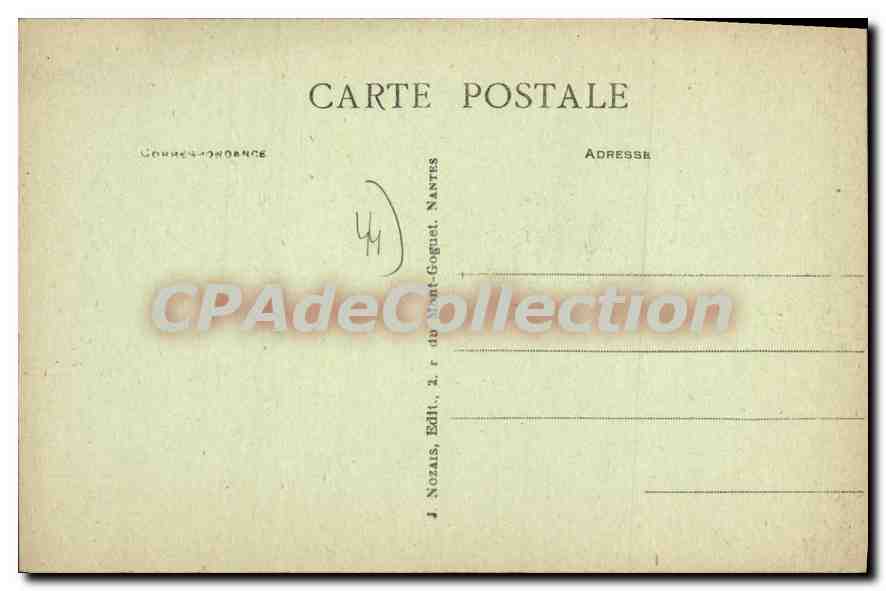CPA Clisson L Inf Paysage sur la Sevre  — Verso
