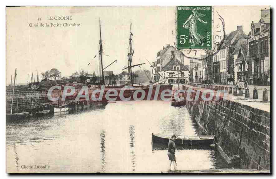 CPA Le Croisic Quai de la Petite Chambre 
