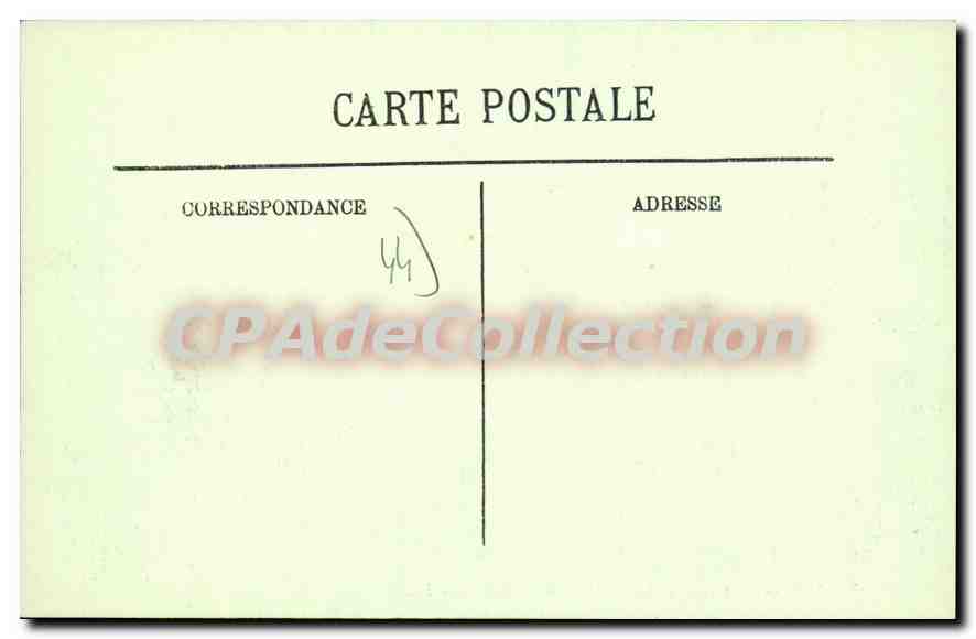 CPA Pornic Le Casino de Gourmalon Maree haute  — Rückseite