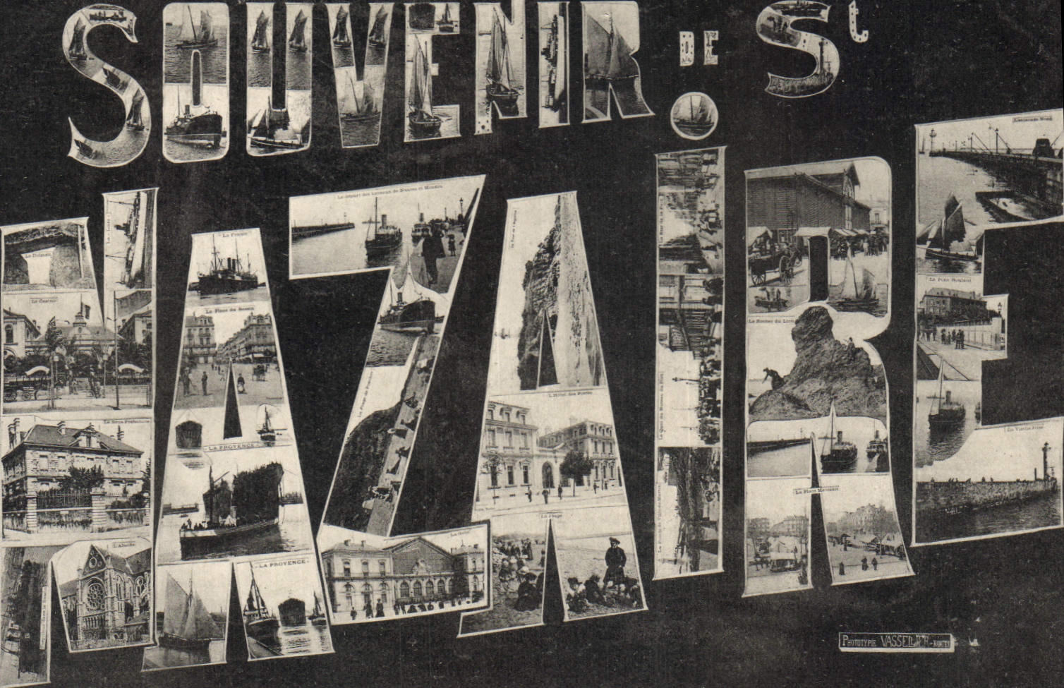CPA Souvenir de Saint Nazaire 