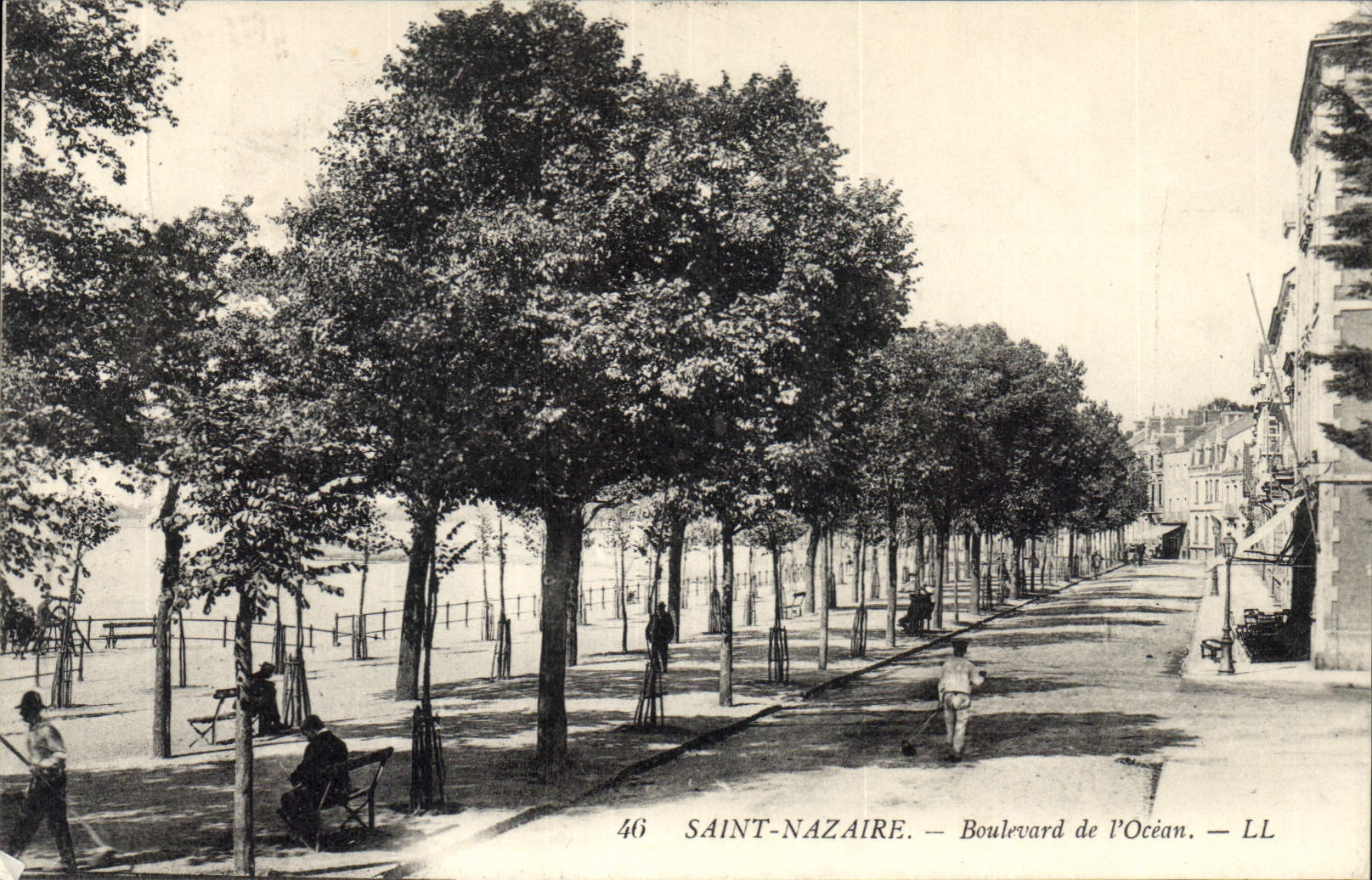 CPA Saint Nazaire Boulevard de l'Ocean 