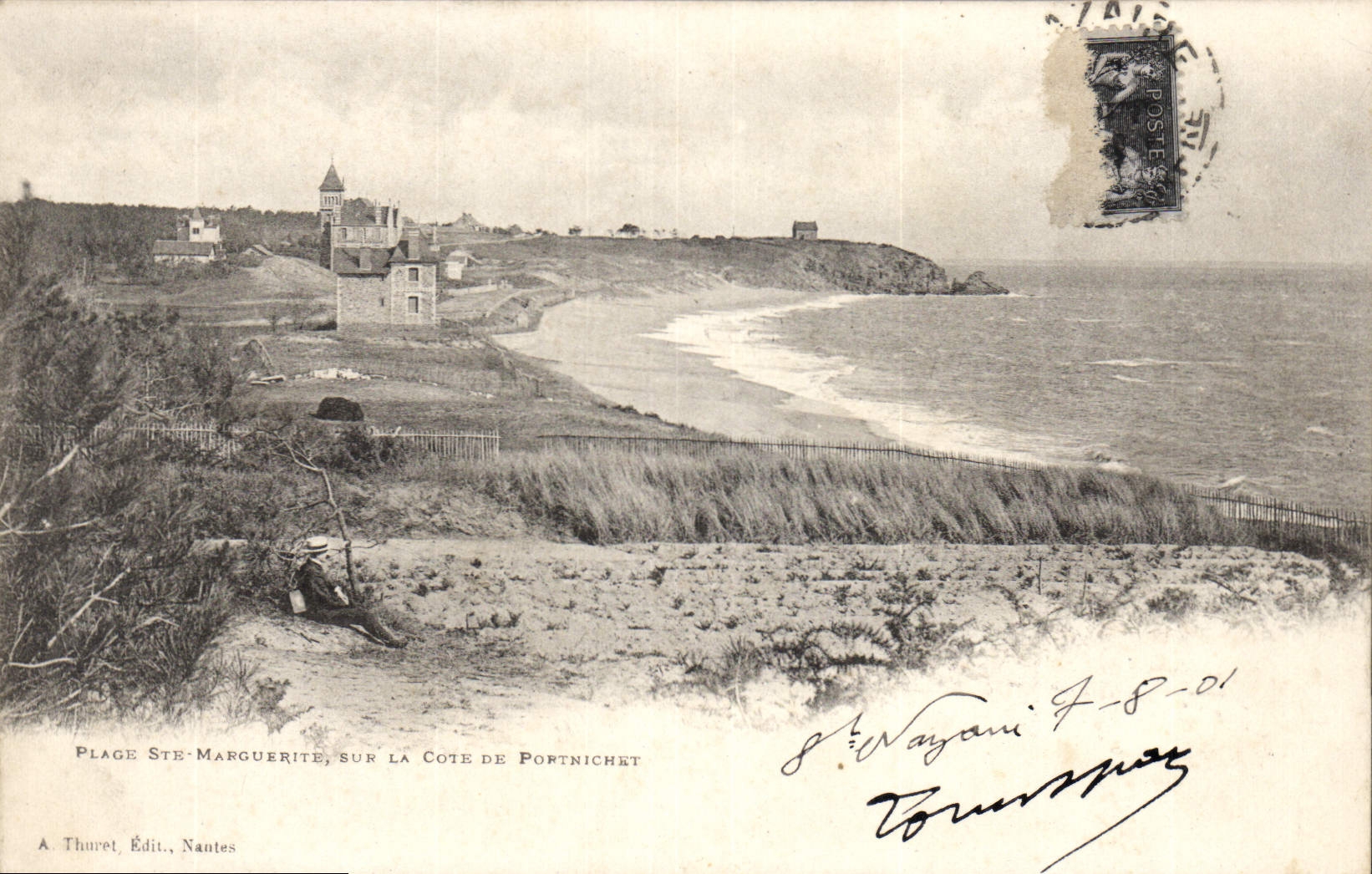CPA Plage Ste Marguerite sur la La Cote de Portnichet 