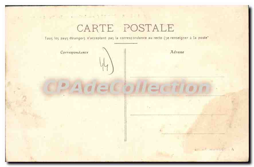 CPA Ancenis Loire Inferieure Le Pont suspendu  — Rückseite