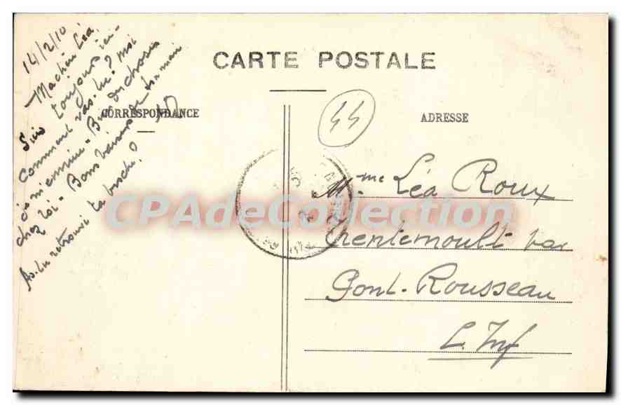 CPA St Nazaire Nouvelle Entree Perspective des Ecluses et de l'Avant port la marseillaise et l'amira — Verso