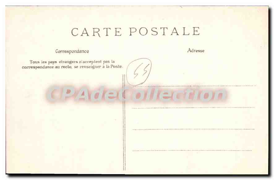 CPA Clisson Loire Inf Le Chateau avant les Ruines  — Rückseite