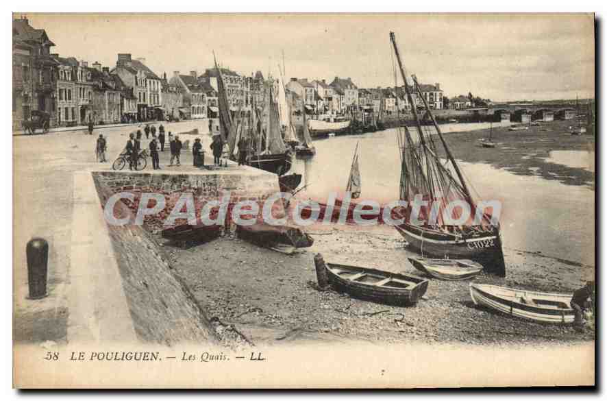 CPA Le Pouliguen Les Quais 