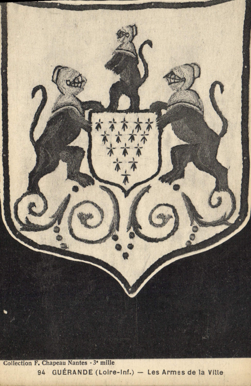 CPA Guerande Loire Inf Les Armes de la Ville 