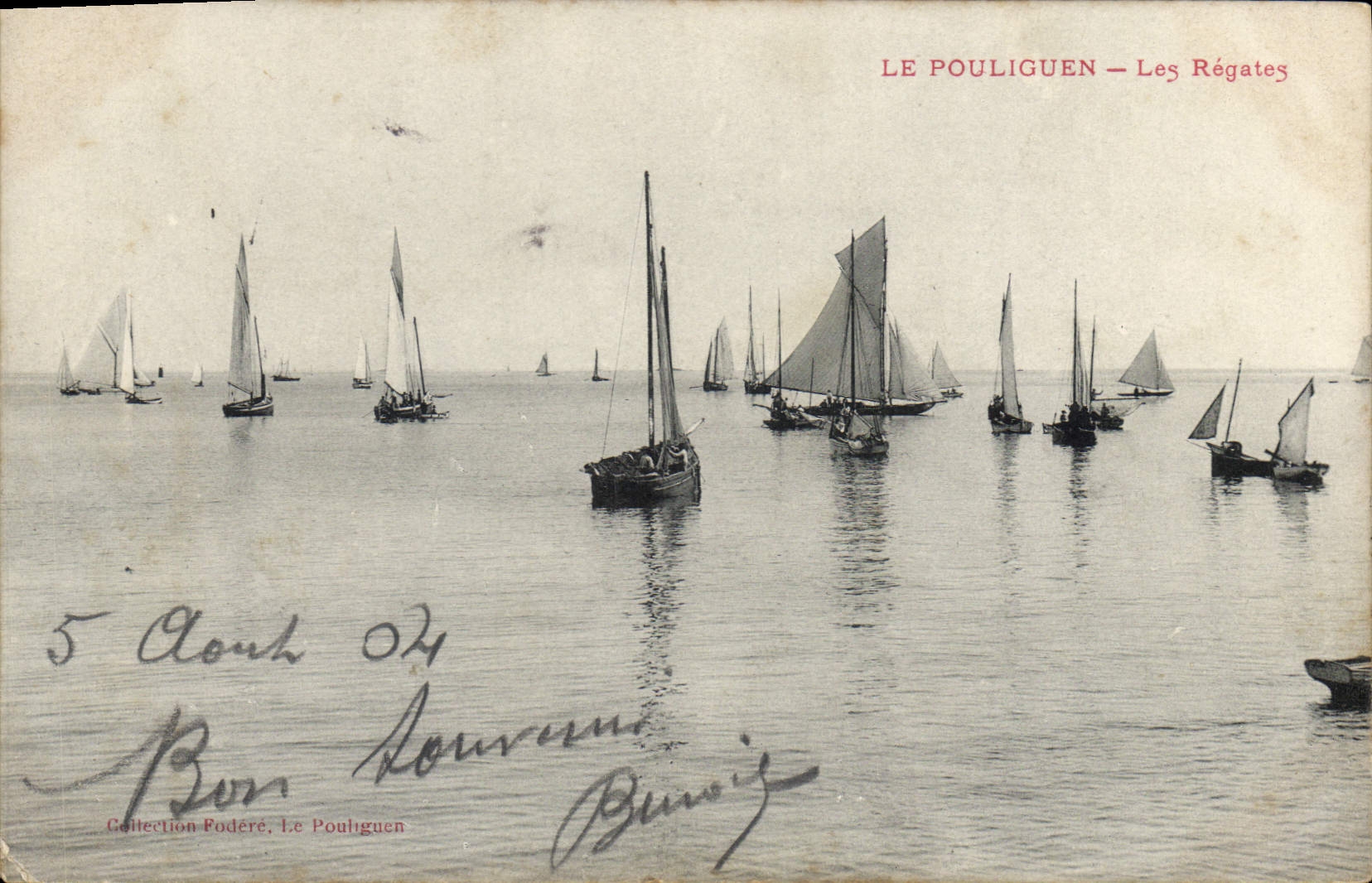 CPA Le Pouliguen Les Regates 