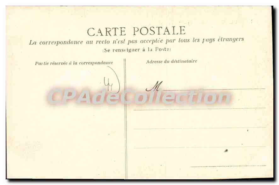 CPA Le Pouliguen Loire Inf Le port et les quais  — Rückseite