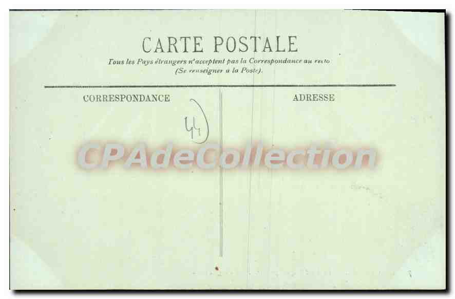 CPA Le Croisic Le Port Ciguet pris du Bout du Quai  — Rückseite