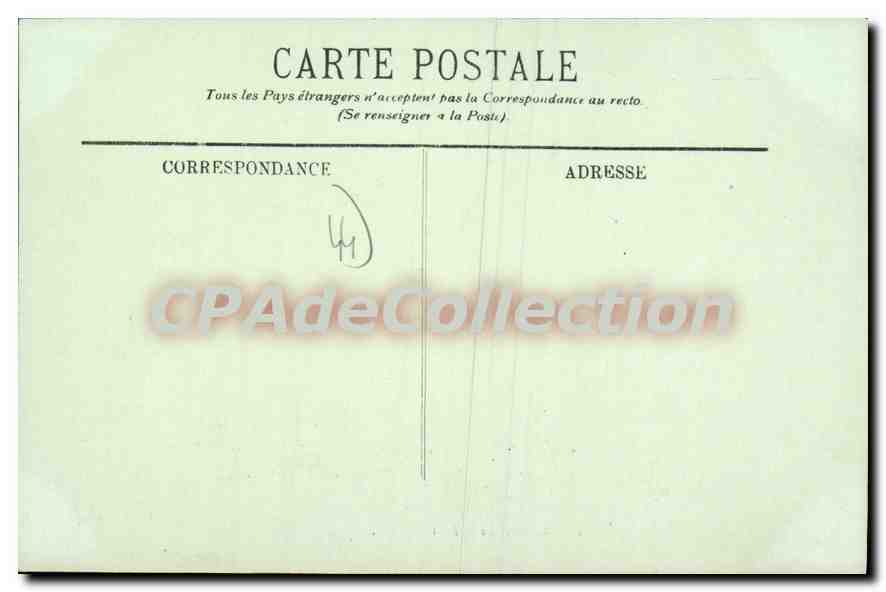 CPA Le Croisic Barques de Peche dans le Port  — Rückseite