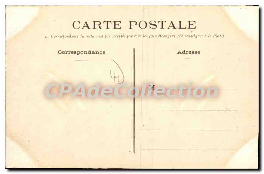 CPA Le Croisic L Inf Le Quai de la Petite Chambre  — Rückseite
