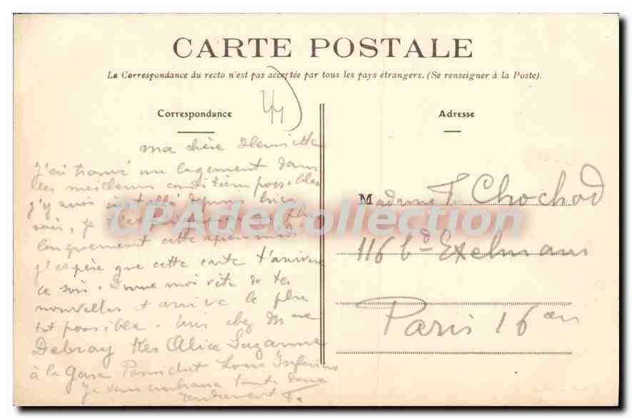 CPA Pornichet L Inf Le Casino  — Rückseite