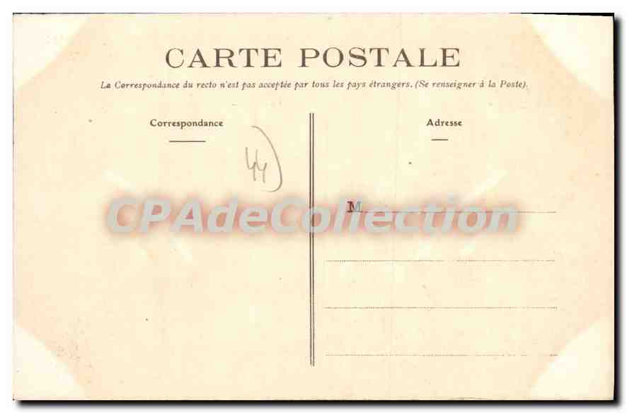CPA Guerande L Inf La Porte St Michel prison — Rückseite