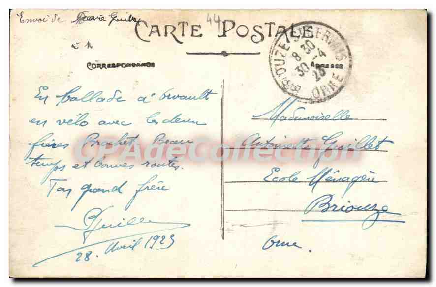 CPA Orvault Loite Inf Vue generale prise de la Route du Pont du Cens  — Back