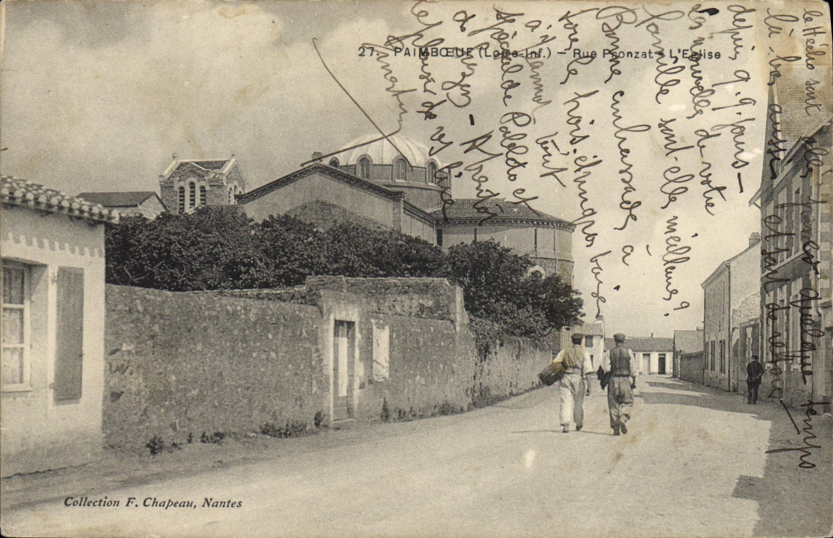 CPA Paimboeuf rue Pronzat l'Eglise 