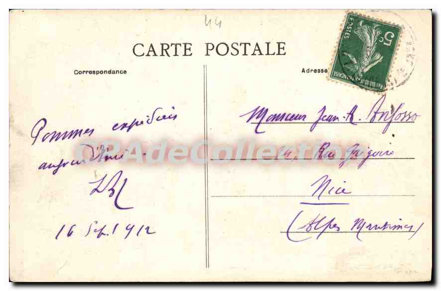 CPA La Meilleraye de Bretagne Loire Inf vue générale de l'abbaye — Back