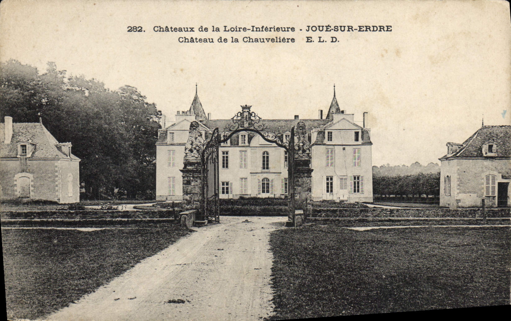 CPA Chateaux de la Loire Inferieure Joue sur Erdre Chateau de la Chauveliere 