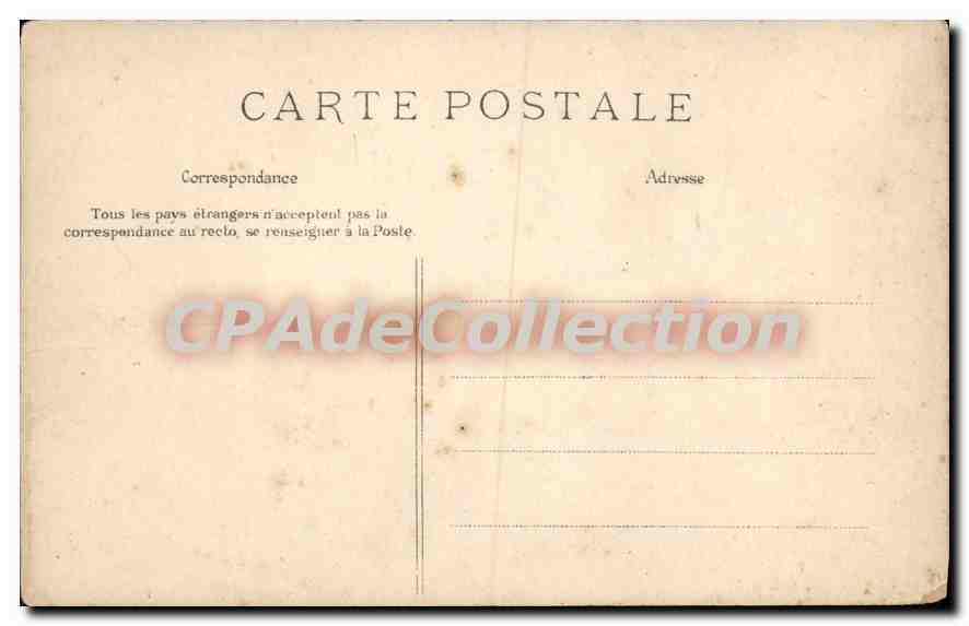 CPA Chateaux de la Loire Inferieure Joue sur Erdre Chateau de la Chauveliere  — Rückseite