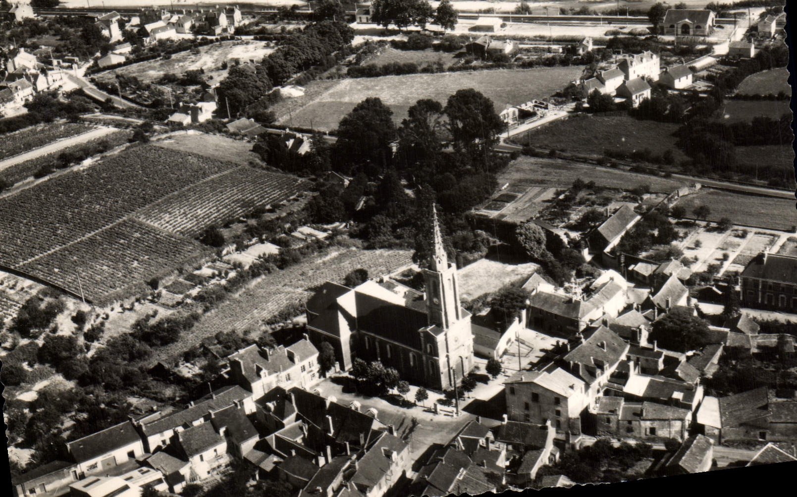 CPA Mauves sur Loire L Atlant Vue aerienne 