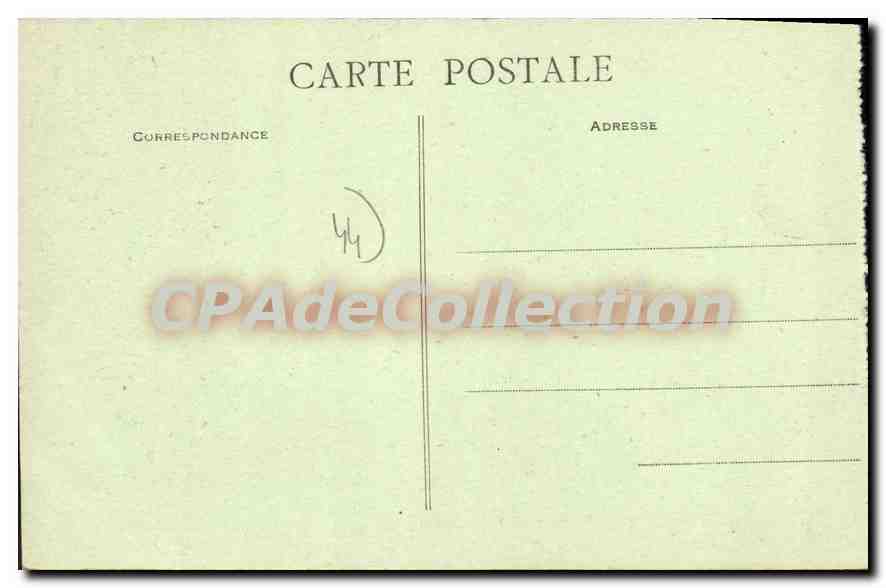 CPA La Baule La Route d'Escoublac et la Douane  — Rückseite