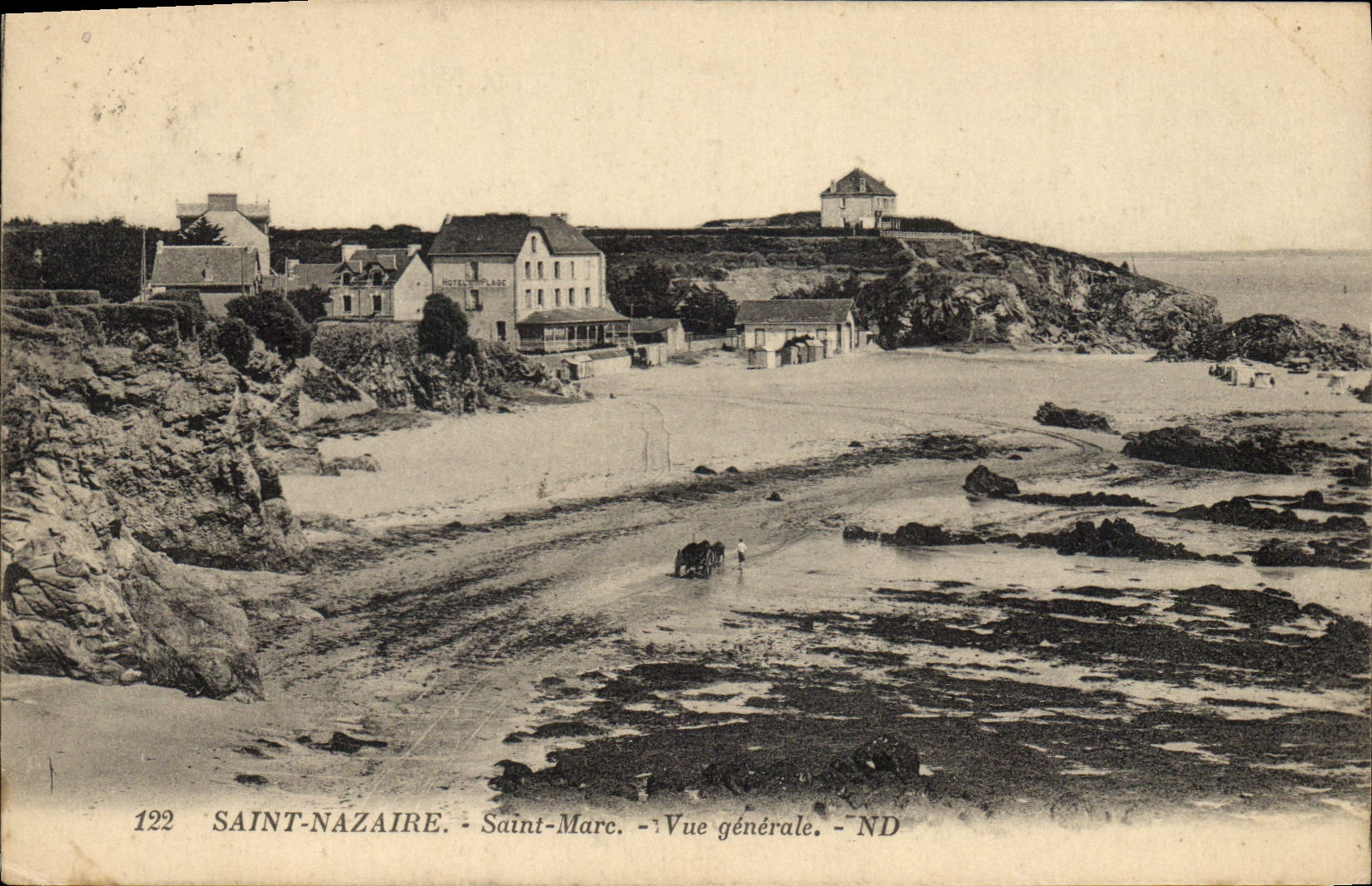 CPA Saint Nazaire Saint Marc Vue generale 