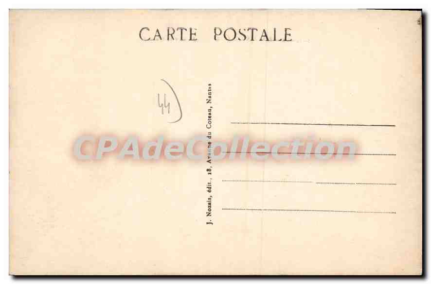 CPA St Brevin l'Extremite nord de la Plage  — Rückseite
