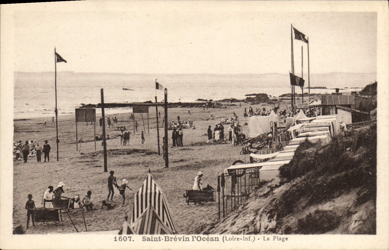 CPA Saint Brevin l'Ocean Loire Inf La Plage 