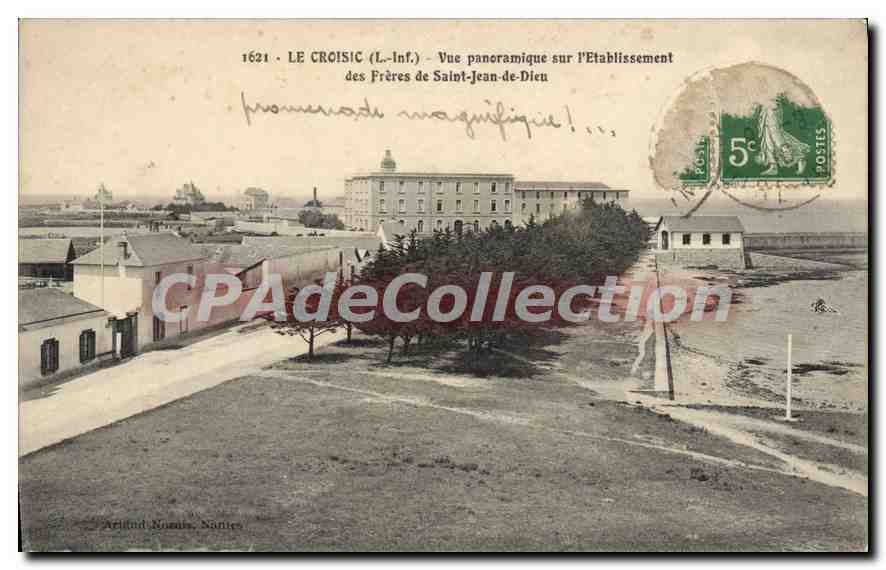 CPA Le Croisic L Inf Vue panoramique sur l'Etablissement des Freres de Saint Jean de Dieu 