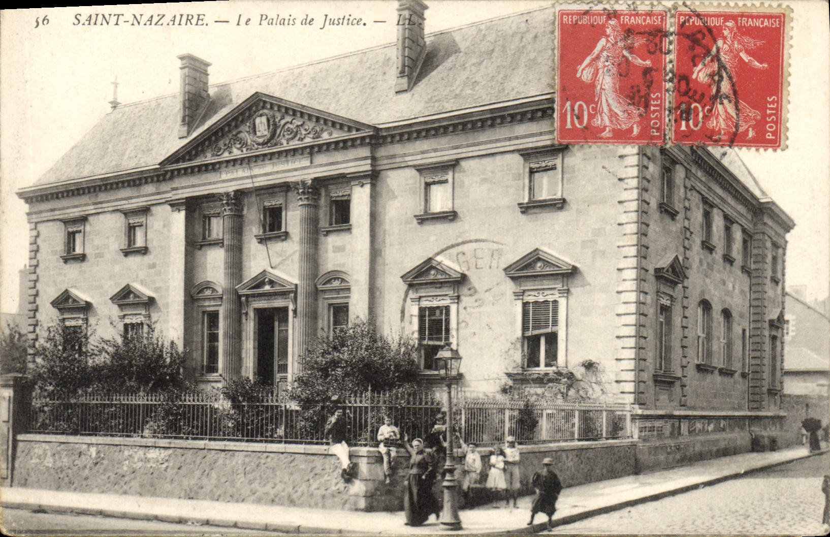CPA Saint Nazaire Le Palais de Justice 