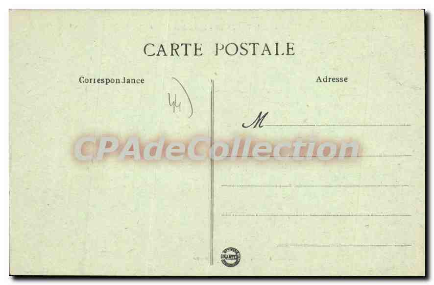 CPA Saint Nazaire Le Boulevard de l'Ocean  — Verso