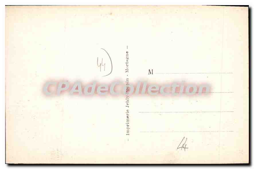 CPA St Brevin l'Ocean la plage et le casino  — Rückseite