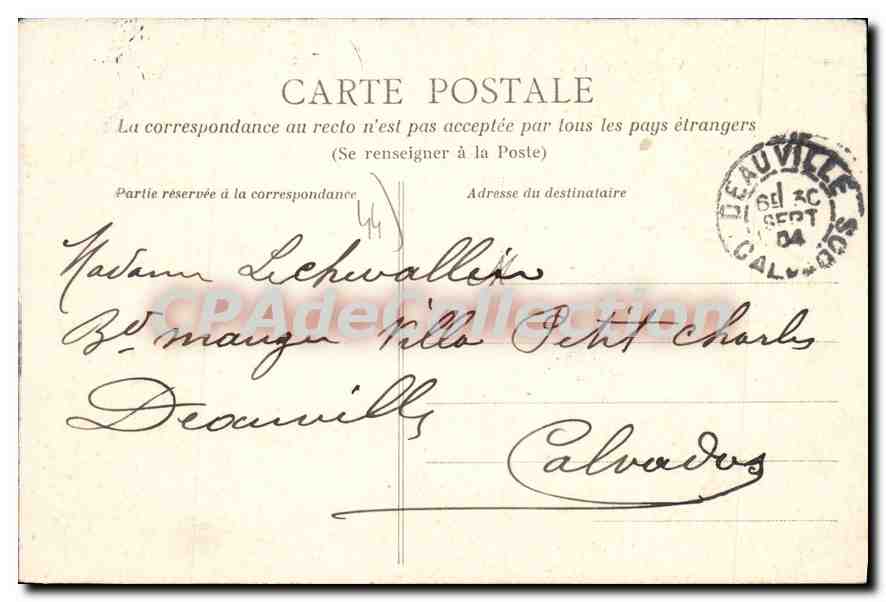 CPA Nantes vue generale du port  — Rückseite