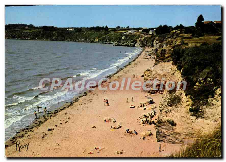 CPSM La Bernerie plage de Crevecoeur 