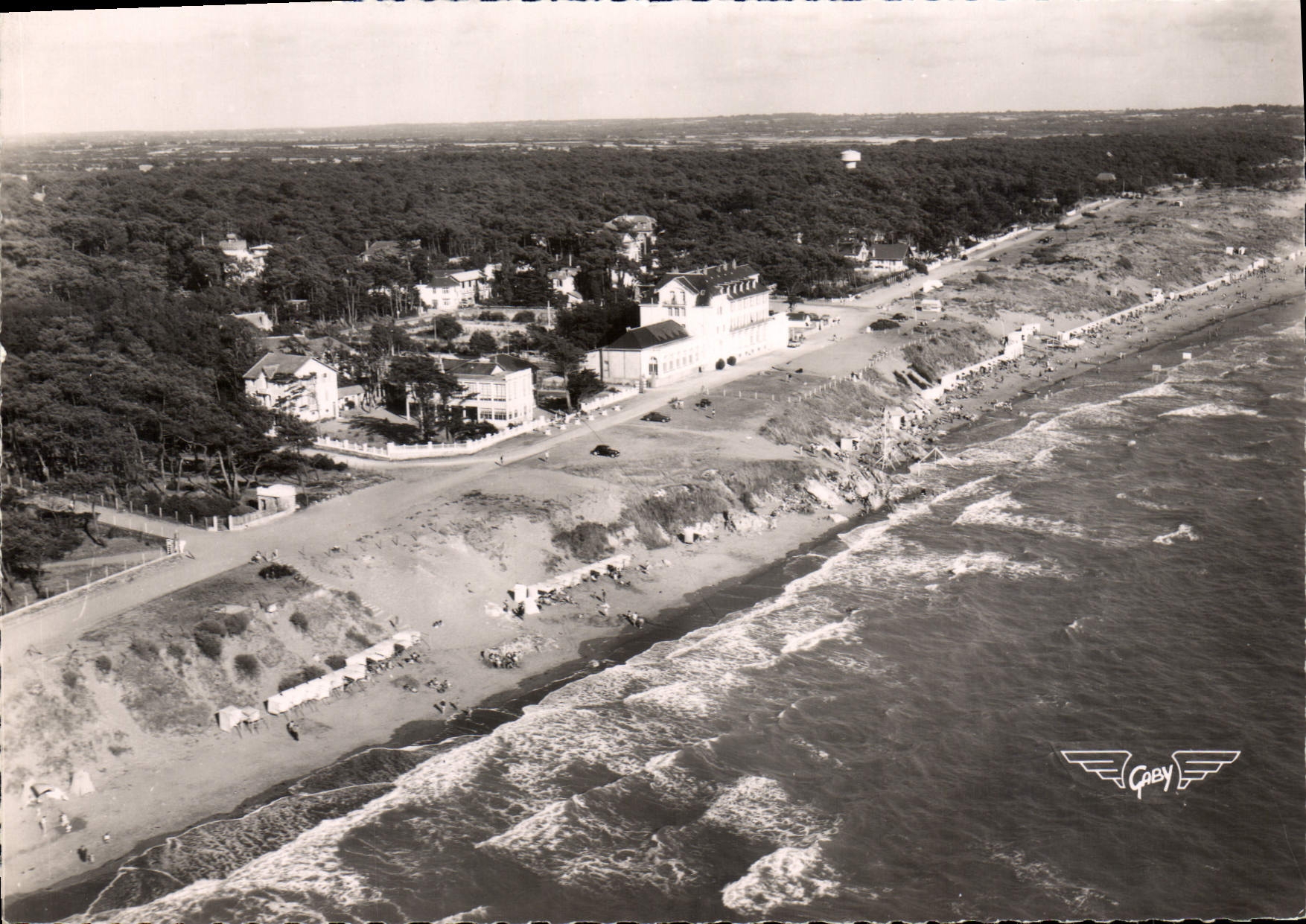 CPSM La France vue de ciel Saint Brevin l'Ocean L Inf la plage 