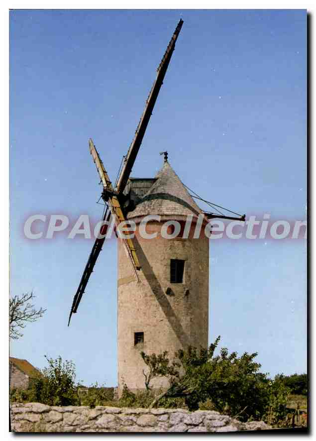 CPSM La cote d'Amour le Moulin de Trescalan 