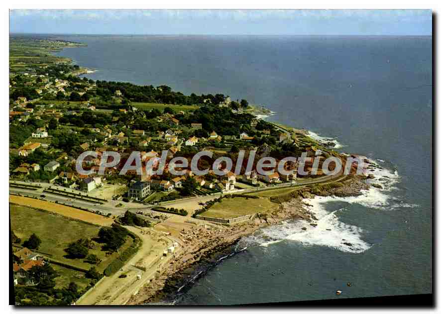 PREFAILLES (Loire-Atlantique) — La plage et vue générale — Pierre ARTAUD & Cie - Editeurs