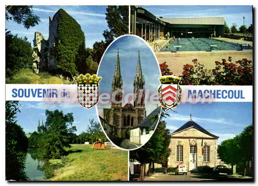 CPSM Capitale du Pays de Retz Images de Machecoul Loire Atl 