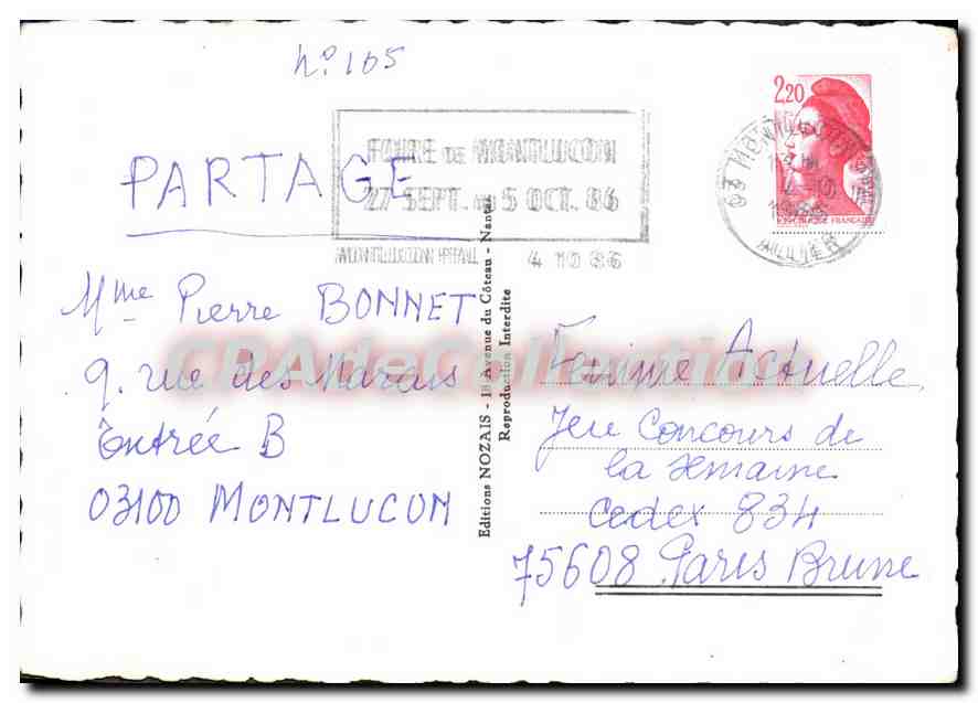 CPSM Loire Inferieure Jacques Cassard Corsaire Jules Vernes Savenay Herbignac Plessé Derval Nozay Sa — Rückseite